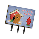 Caroline'S Treasures Dog House Collection Norwich Terrier Leash Or Key Holder Bb2774Th68, Triple