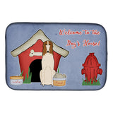 Caroline'S Treasures Dog House Collection Borzoi Dish Drying Mat, 14 X 21