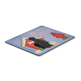 Caroline'S Treasures Dog House Collection Black Russian Terrier Mouse Pad, Multicolor, 7.75X9.25 (Bb2780Mp)
