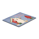 Caroline'S Treasures Dog House Collection Samoyed Mouse Pad, Multicolor, 7.75X9.25 (Bb2784Mp)