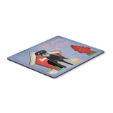Caroline'S Treasures Dog House Collection Schnauzer Black Grey Mouse Pad, Multicolor, 7.75X9.25 (Bb2788Mp)