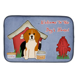 Caroline'S Treasures Bb2794Ddm Dish Drying Mat, 14 X 21, Dog House