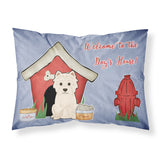 Caroline'S Treasures Dog House Collection Westie Fabric Standard Pillowcase Bb2796Pillowcase, Multicolor