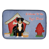 Caroline'S Treasures Bb2797Ddm Dish Drying Mat, 14 X 21, Dog House