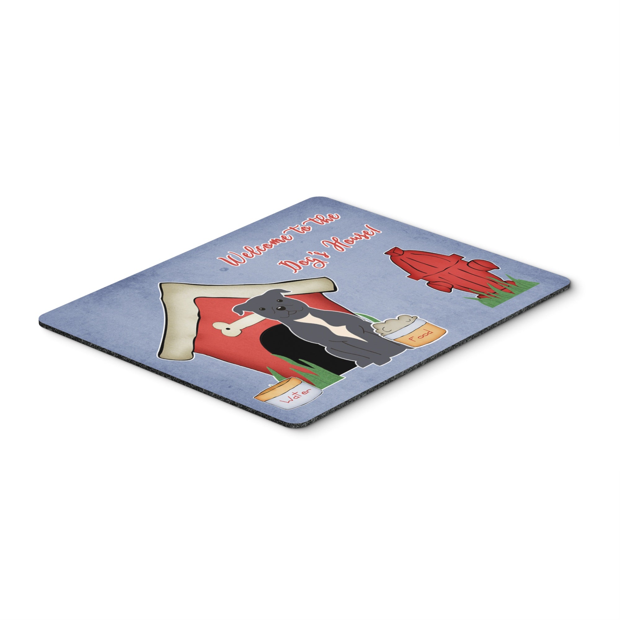 Caroline'S Treasures Dog House Collection Staffordshire Bull Mouse Pad, Multicolor, 7.75X9.25 (Bb2800Mp)