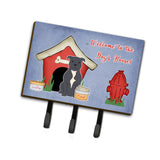 Caroline'S Treasures Dog House Collection Staffordshire Bull Terrier Blue Leash Or Key Holder Bb2800Th68, Triple, Multicolor
