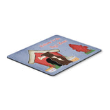 Caroline'S Treasures Dog House Collection Bull Terrier Chocolate Mouse Pad, Multicolor, 7.75X9.25 (Bb2802Mp)