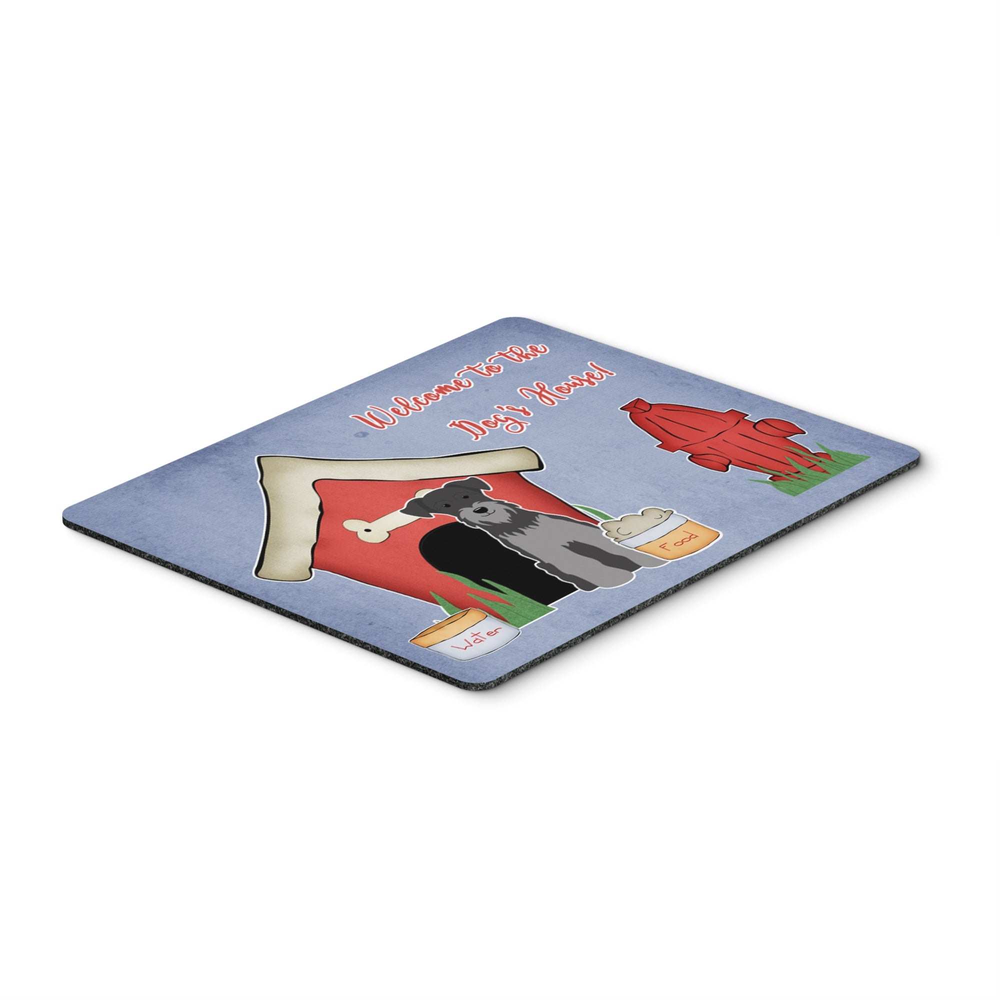 Caroline'S Treasures Dog House Collection Miniature Schnauzer Mouse Pad, Multicolor, 7.75X9.25 (Bb2806Mp)