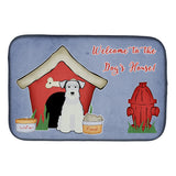Caroline'S Treasures Bb2807Ddm Dish Drying Mat, 14 X 21, Dog House