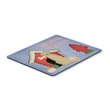 Caroline'S Treasures Dog House Collection Yellow Labrador Mouse Pad, Multicolor, 7.75X9.25 (Bb2809Mp)