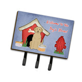 Caroline'S Treasures Dog House Collection Yellow Labrador Leash Or Key Holder Bb2809Th68, Triple, Multicolor