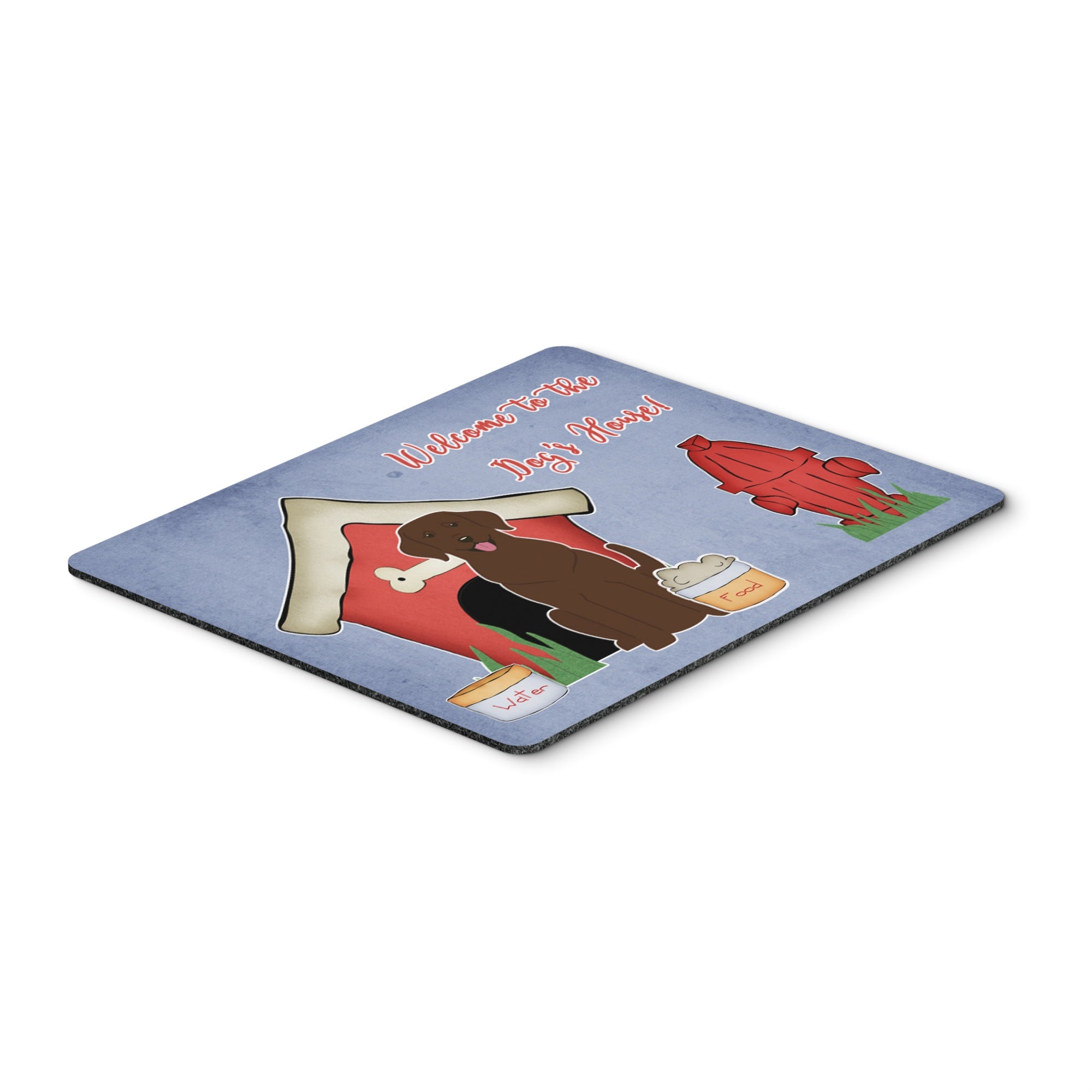 Caroline'S Treasures Dog House Collection Chocolate Labrador Mouse Pad, Multicolor, 7.75X9.25 (Bb2810Mp)