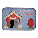 Caroline'S Treasures Bb2813Ddm Dish Drying Mat, 14 X 21, Dog House