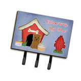 Caroline'S Treasures Dog House Collection Glen Of Imal Tan Leash Or Key Holder Bb2814Th68, Triple, Multicolor