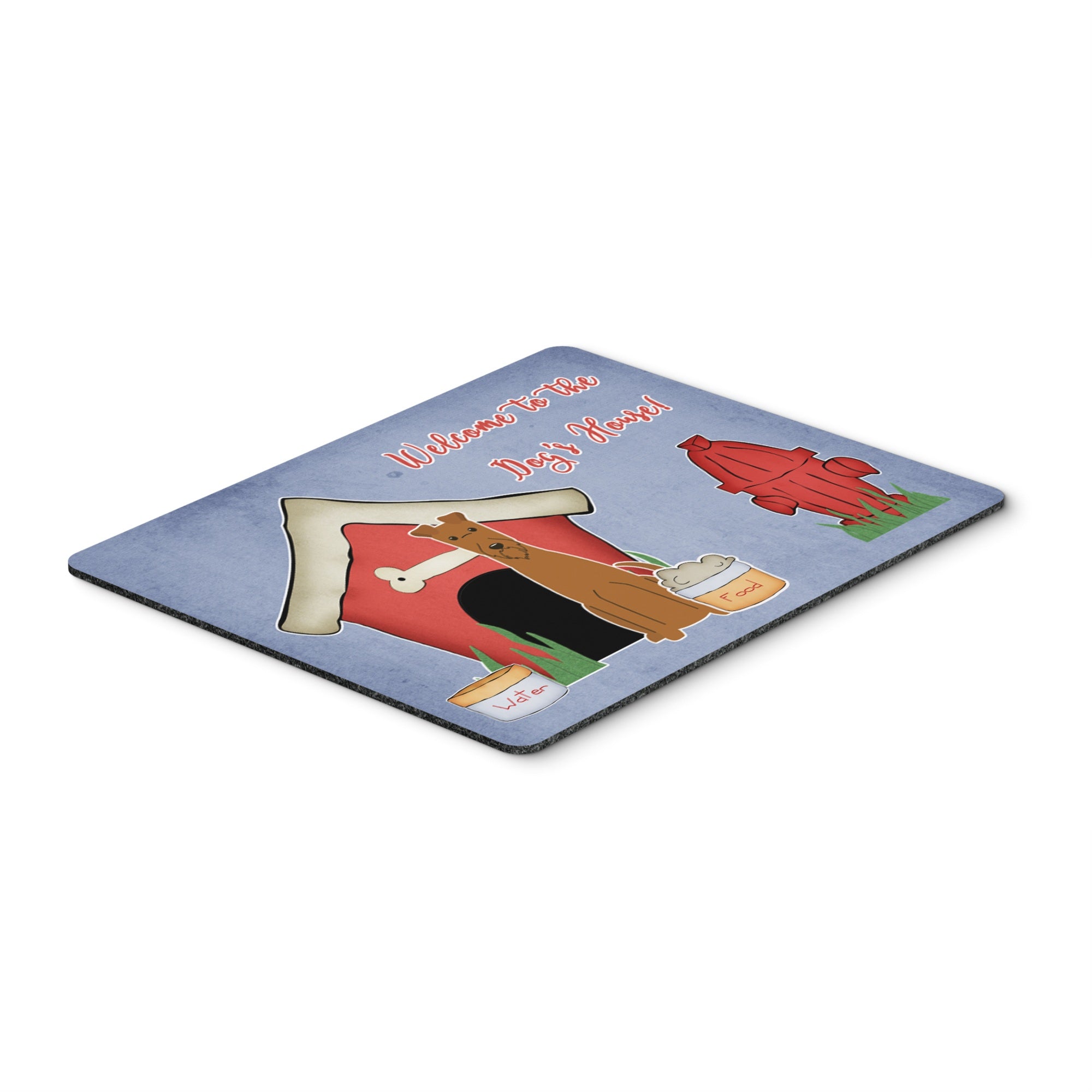 Caroline'S Treasures Dog House Collection Irish Terrier Mouse Pad, Multicolor, 7.75X9.25 (Bb2816Mp)