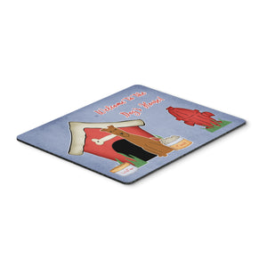 Caroline'S Treasures Dog House Collection Irish Terrier Mouse Pad, Multicolor, 7.75X9.25 (Bb2816Mp)