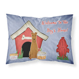 Caroline'S Treasures Dog House Collection Irish Terrier Fabric Standard Pillowcase Bb2816Pillowcase
