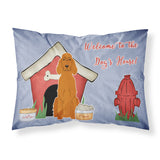 Caroline'S Treasures Dog House Collection Irish Setter Fabric Standard Pillowcase Bb2818Pillowcase, Multicolor