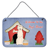 Caroline'S Treasures Dog House Collection Irish Wolfhound Wall Or Door Hanging Prints Bb2819Ds812, 8 X 12
