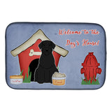 Caroline'S Treasures Dog House Collection Giant Schnauzer Dish Drying Mat, 14 X 21