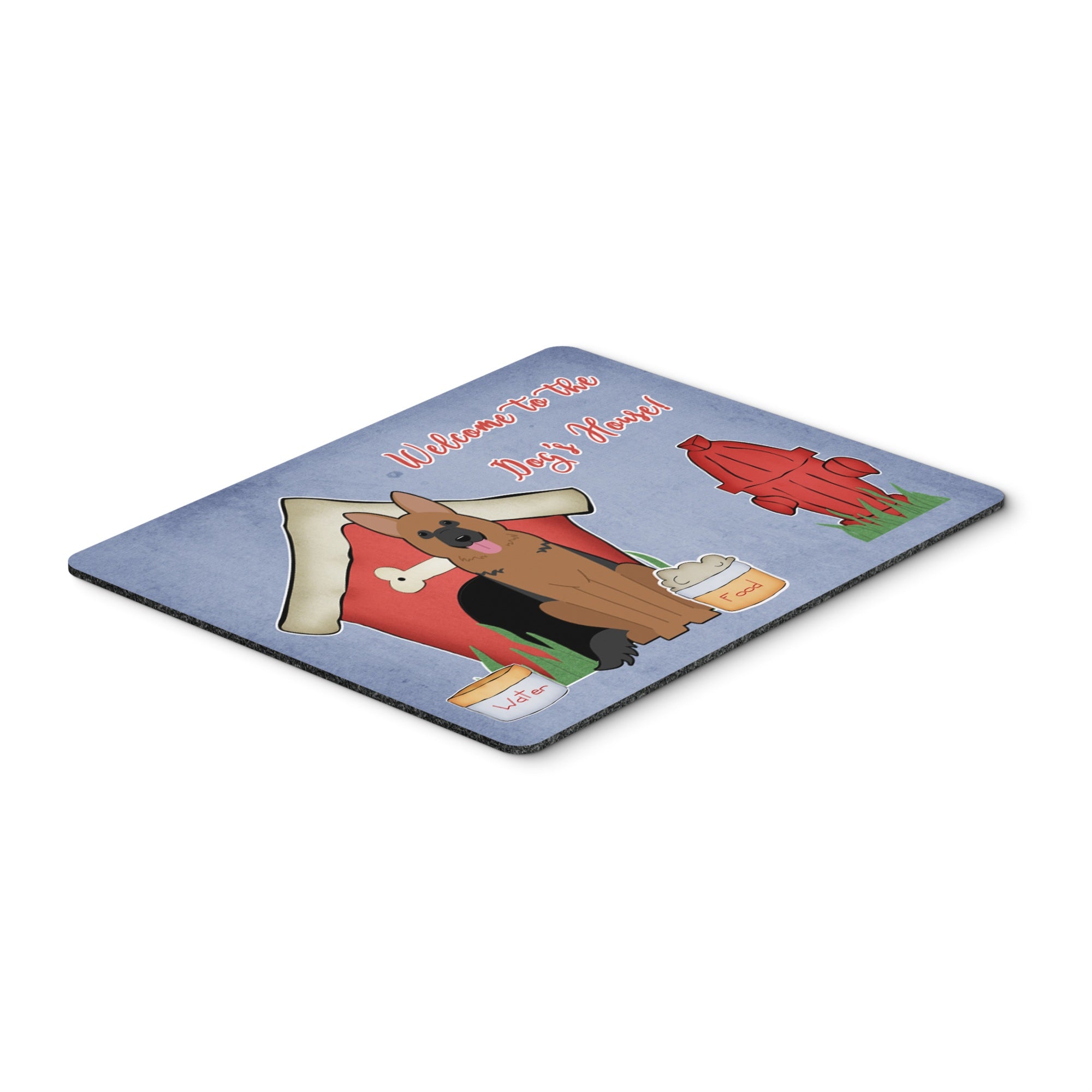 Caroline'S Treasures Dog House Collection German Shepherd Mouse Pad, Multicolor, 7.75X9.25 (Bb2821Mp)