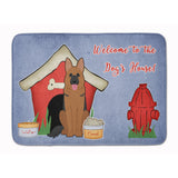 Caroline'S Treasures Dog House Collection German Shepherd Floor Mat, 19 X 27, Multicolor