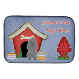 Caroline'S Treasures Dog House Collection Poodle Dish Drying Mat, 14 X 21