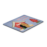 Caroline'S Treasures Dog House Collection Poodle Tan Mouse Pad, Multicolor, 7.75X9.25 (Bb2823Mp)