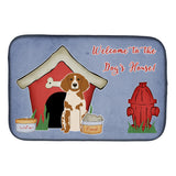 Caroline'S Treasures Dog House Collection Brittany Spaniel Dish Drying Mat, 14 X 21