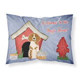 Caroline'S Treasures Dog House Collection Brittany Spaniel Fabric Standard Pillowcase Bb2826Pillowcase