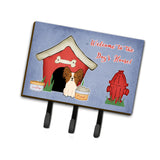 Caroline'S Treasures Dog House Collection Papillon Red White Leash Or Key Holder Bb2832Th68, Triple