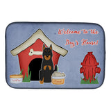 Caroline'S Treasures Bb2834Ddm Dish Drying Mat, 14 X 21, Dog House