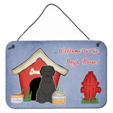 Caroline'S Treasures Dog House Collection Briard Black Wall Or Door Hanging Prints Bb2835Ds812, 8Hx12W