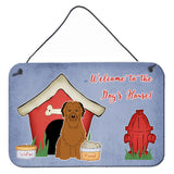 Caroline'S Treasures Dog House Collection Briard Brown Wall Or Door Hanging Prints Bb2836Ds812, 8Hx12W