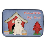 Caroline'S Treasures Dog House Collection Pyrenese Dish Drying Mat, 14 X 21