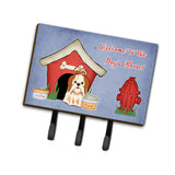 Caroline'S Treasures Dog House Collection Shih Tzu Red White Leash Or Key Holder Bb2841Th68, Triple, Multicolor