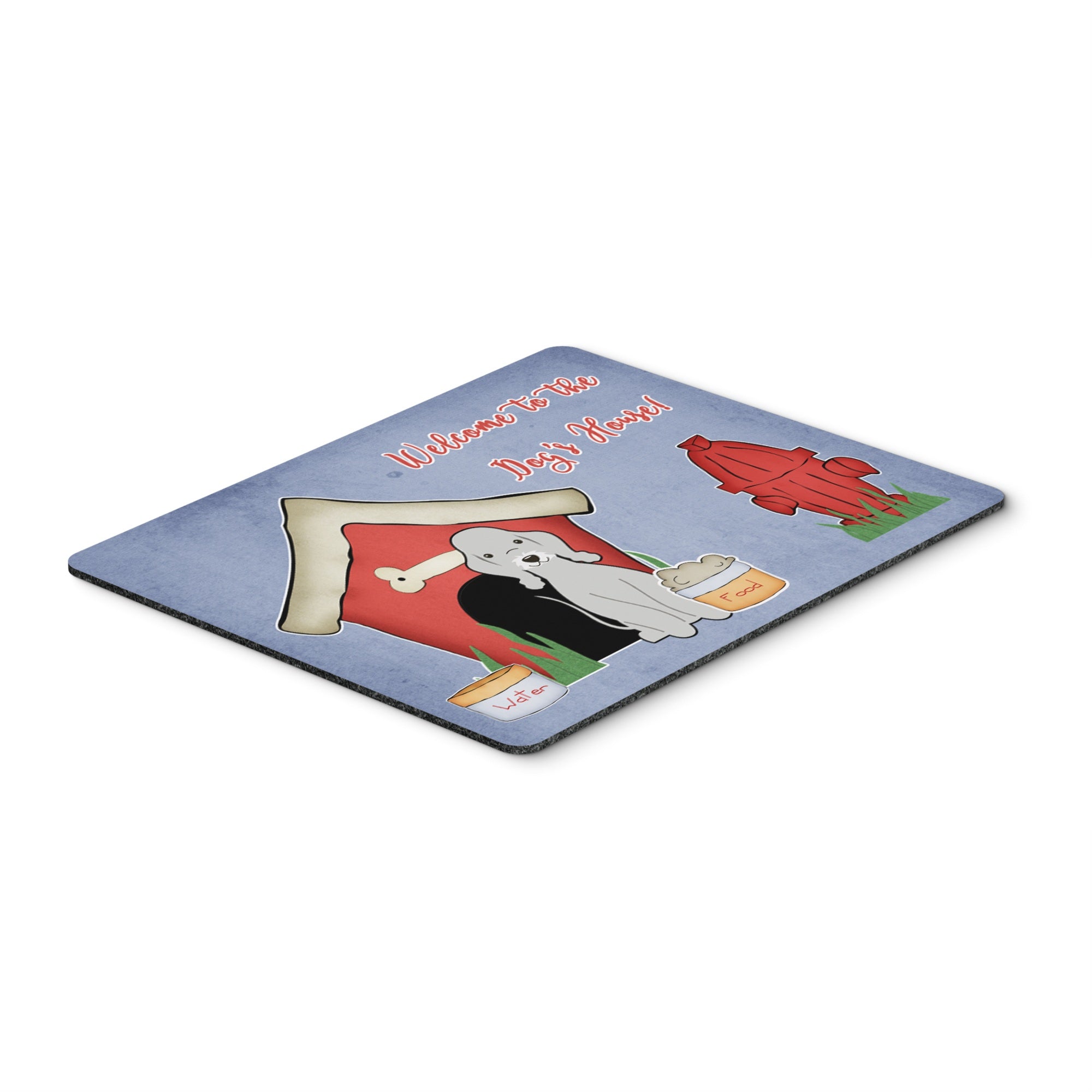 Caroline'S Treasures Dog House Collection Bedlington Terrier Blue Mouse Pad, Multicolor, 7.75X9.25 (Bb2844Mp)