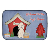Caroline'S Treasures Dog House Collection Bedlington Terrier Sandy Dish Drying Mat, 14 X 21