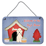 Caroline'S Treasures Dog House Collection Bedlington Terrier Sandy Wall Or Door Hanging Prints Bb2845Ds812, 8Hx12W, Multicolor