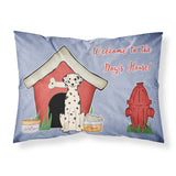 Caroline'S Treasures Dog House Collection Dalmatian Fabric Standard Pillowcase Bb2851Pillowcase, Multicolor