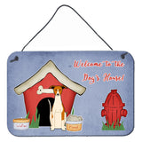 Caroline'S Treasures Dog House Collection Whippet Wall Or Door Hanging Prints Bb2853Ds812, 8Hx12W, Multicolor