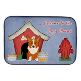 Caroline'S Treasures Bb2854Ddm Dish Drying Mat, 14 X 21, Dog House