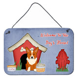 Caroline'S Treasures Dog House Collection Corgi Wall Or Door Hanging Prints Bb2854Ds812, 8Hx12W
