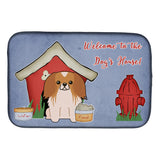 Caroline'S Treasures Dog House Collection Pekingese Red White Dish Drying Mat, 14 X 21
