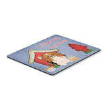 Caroline'S Treasures Dog House Collection Pekingese Red White Mouse Pad, Multicolor, 7.75X9.25 (Bb2857Mp)