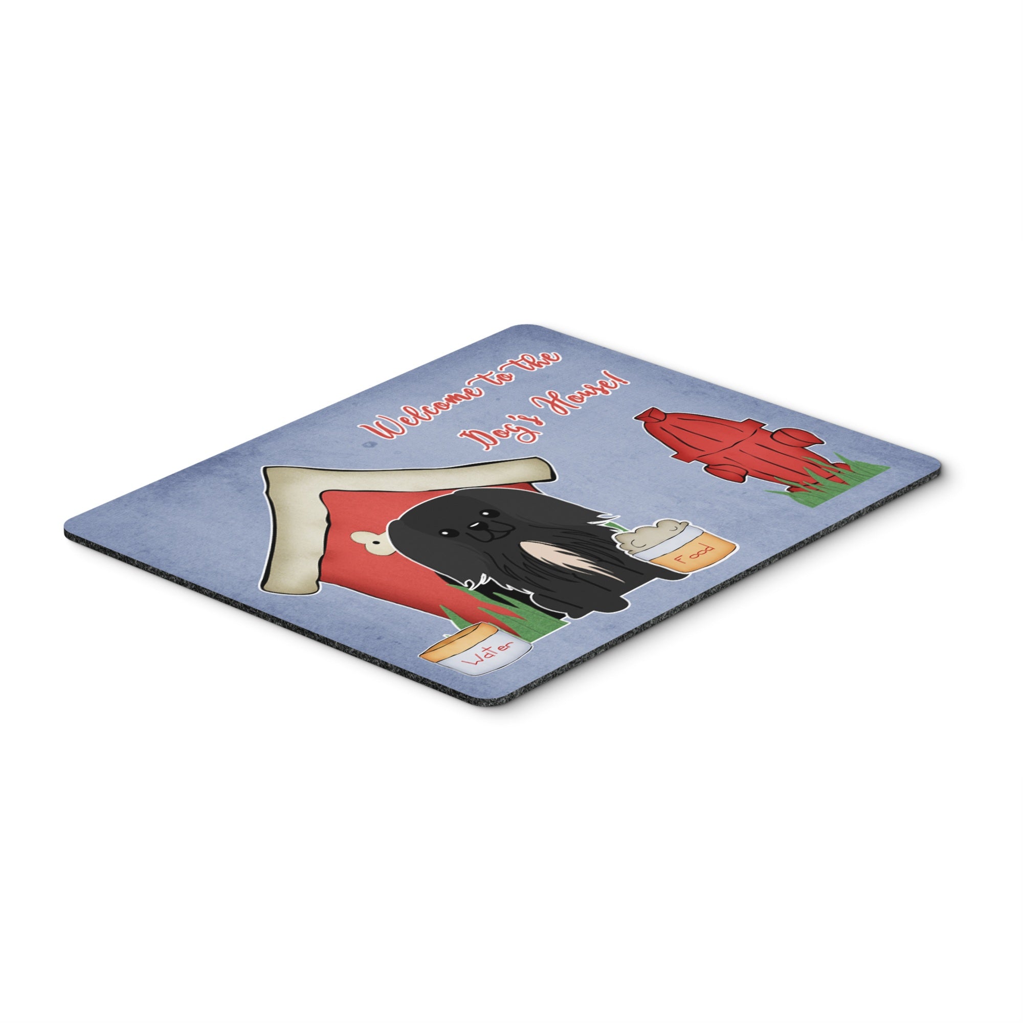 Caroline'S Treasures Dog House Collection Pekingese Black Mouse Pad, Multicolor, 7.75X9.25 (Bb2861Mp)