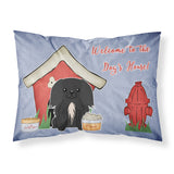 Caroline'S Treasures Dog House Collection Pekingnese Black Fabric Standard Pillowcase Bb2861Pillowcase, Multicolor