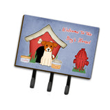 Caroline'S Treasures Dog House Collection Jack Russell Terrier Leash Or Key Holder Bb2862Th68, Triple, Multicolor