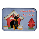 Caroline'S Treasures Dog House Collection English Toy Terrier Dish Drying Mat, 14 X 21