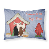 Caroline'S Treasures Dog House Collection Chinese Crested Cream Fabric Standard Pillowcase Bb2867Pillowcase, Multicolor